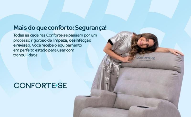 Poltronas para aluguel em pós cirúrgico em Divinópolis: conforto que cuida de você desde os detalhes